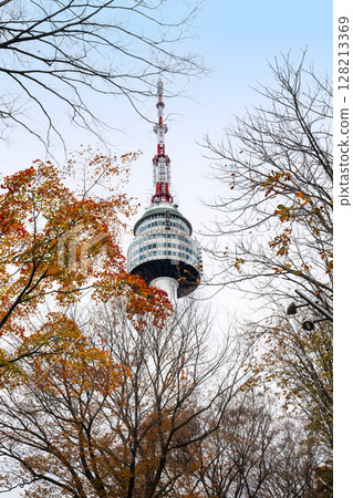 首爾的秋天：N首爾塔（南山塔） 128213369