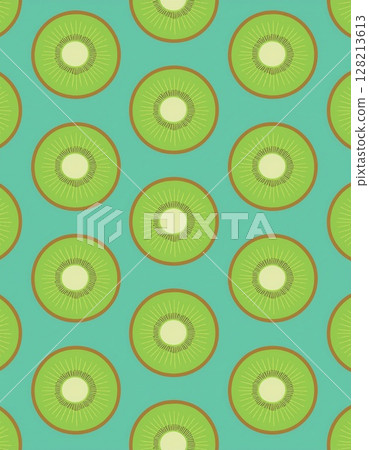 簡單的獼猴桃背景圖案 簡單的獼猴桃背景圖案 128213613