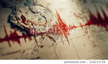 Earthquake data sheet, emergency monitoring concept design 128213716