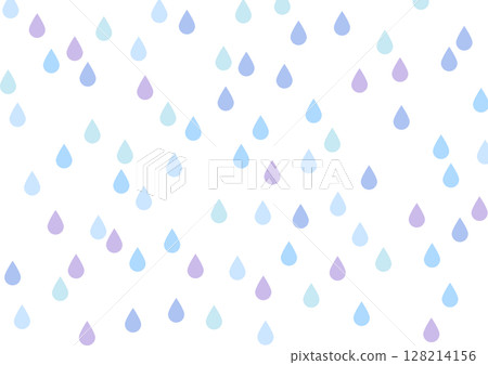 水滴圖案隨機背景雨 128214156