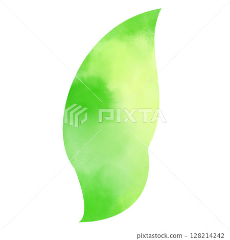 模糊水彩葉插畫素材生態圖PNG 模糊水彩葉插畫素材生態圖PNG 128214242