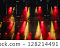 Stage Strobe Lights at Concert or music festival 128214491