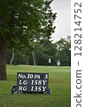 Golf course information board 128214752