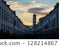 Dubrovnik, Croatia at dusk 128214867