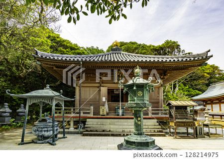 38th of the 88 Shikoku Temples: Kongofukuji Temple, Daishido Hall, Tosashimizu City, Kochi Prefecture 38th of the 88 Shikoku Temples: Kongofukuji Temple, Daishido Hall, Tosashimizu City, Kochi Prefecture 128214975