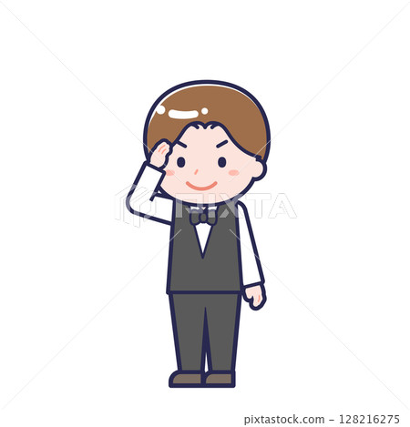 服務生/對角線/男 02 128216275