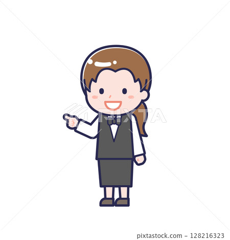 Server/Diagonal/Female 16 128216323