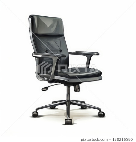 an AI Image Generator, Modern Adjustable Office Chair 128216590