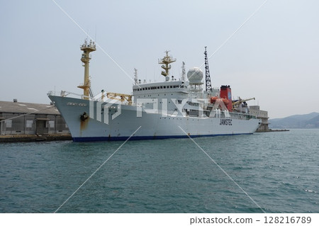 JAMSTEC海洋調查船「未來號」 原核動力船陸奧號 2025.06 128216789