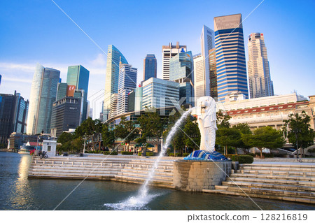 Beautiful cityscape of Singapore 128216819