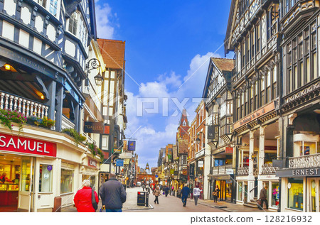 Chester city centre, England 128216932