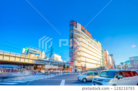 In front of Ueno Station, Tokyo In front of Ueno Station, Tokyo 128218783