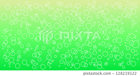 Abstract background illustration of bubbles floating in melon soda Abstract background illustration of bubbles floating in melon soda 128219122