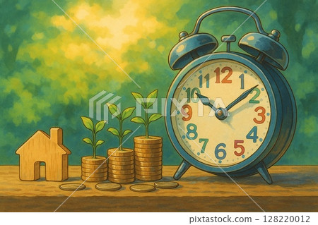 Let's start investing steadily 128220012