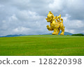 Golden Singha Statue 128220398