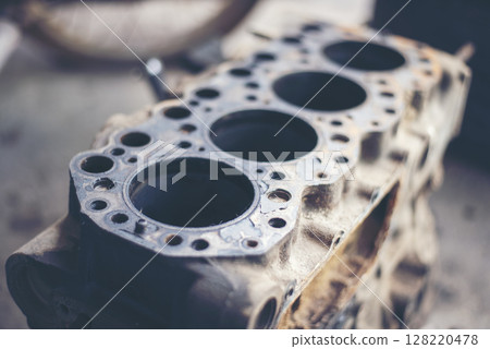 Mechanic tools engineering equipment car auto repair shop with copy space. Blurred background mechanical service. Heavy screw grungy rusted wrenches dirty screwdriver object. Industrial hardware set Mechanic tools engineering equipment car auto repair shop with copy space. Blurred background mechanical service. Heavy screw grungy rusted wrenches dirty screwdriver object. Industrial hardware set 128220478