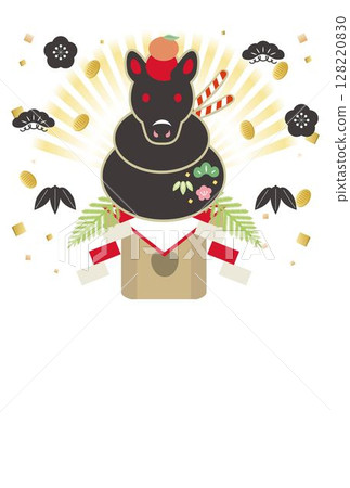New Year 2026 New Year's card material Frame Year of the Horse Horse Kagami mochi New Year's Day Zodiac Postcard template Illustration material New Year 2026 New Year's card material Frame Year of the Horse Horse Kagami mochi New Year's Day Zodiac Postcard template Illustration material 128220830