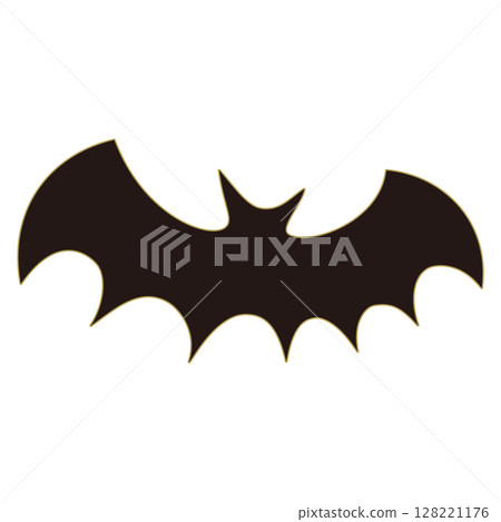 Halloween bat icon Halloween bat icon 128221176