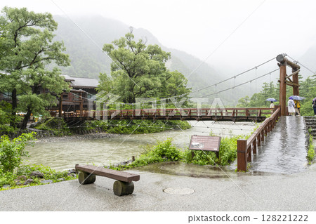 Kappa Bridge in the pouring rain 128221222
