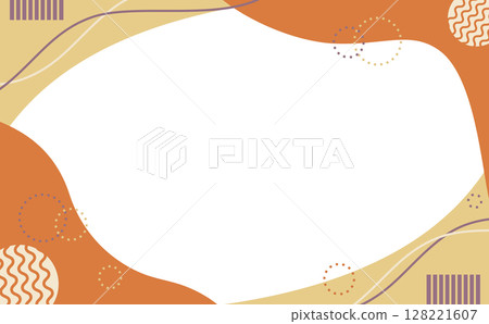 秋色相框素材 128221607