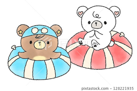 Bear and bear 128221935