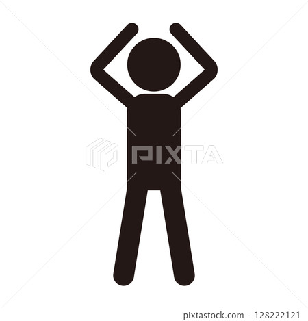 Pictogram of a person holding his head Pictogram of a person holding his head 128222121