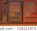 自動販賣機背景圖02 128222974