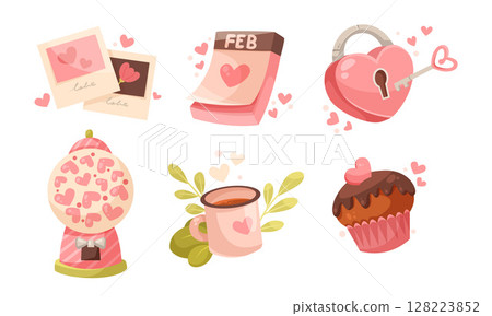 Adorable Valentines Day Illustrations that Feature Delightful Hearts and Sweet Treats Adorable Valentines Day Illustrations that Feature Delightful Hearts and Sweet Treats 128223852