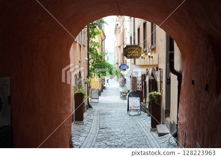 The streets of Gamla Stan 128223963