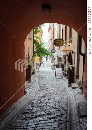 The streets of Gamla Stan The streets of Gamla Stan 128223964