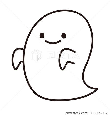 微笑的鬼插圖 128223967