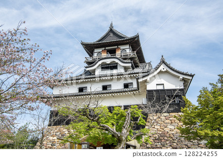 Inuyama Castle Keep, a national treasure in Inuyama City, Aichi Prefecture 128224255