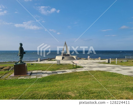 Cape Soya Park, the northernmost point of mainland Japan 128224411