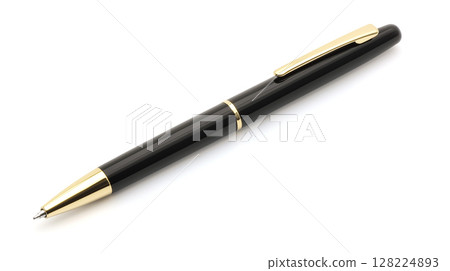 ballpoint pen. pen isolated on white background 128224893