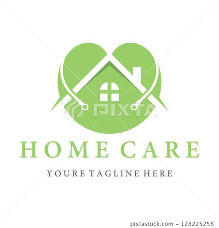 Home care logo template vector icon design Home care logo template vector icon design 128225258