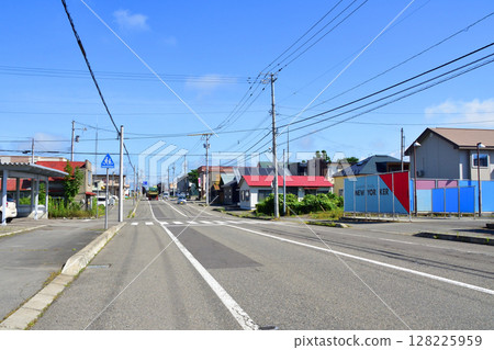 JR北海道池田站週邊及當別川的風景 128225959