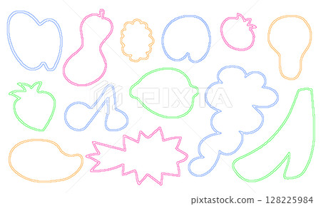 水果像素插圖 Y2K 128225984