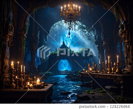 洞穴中女巫的秘密 AI 生成的圖像 128226868