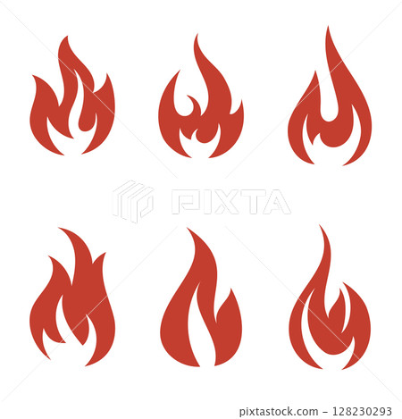 burning fire icons burning fire icons 128230293