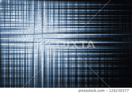 Abstract digital pattern with intersecting lines and glowing blue tones Abstract digital pattern with intersecting lines and glowing blue tones 128230377