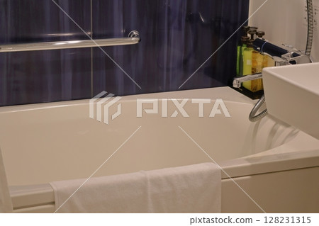 Bathroom bathtub scene Bathroom bathtub scene 128231315