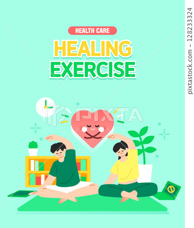 Well-being Health Life Illustration Well-being Health Life Illustration 128233324