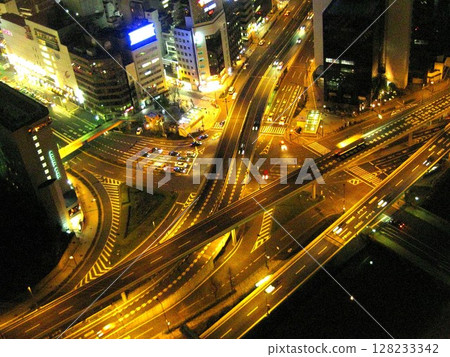 2010.3.22 Akasaka Mitsuke intersection at night 2010.3.22 Akasaka Mitsuke intersection at night 128233342