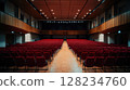 empty auditorium with seats 128234760