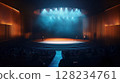 empty auditorium with seats 128234761