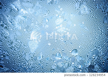 Abstract frost/ice texture: luxury background with cold grain and refracted light 128234954