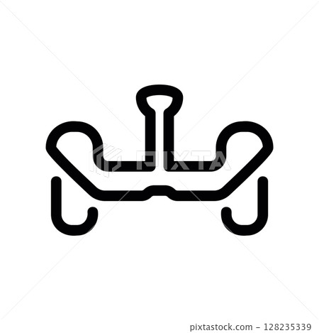 Frying Pan Icon Essential Kitchen Tool 128235339