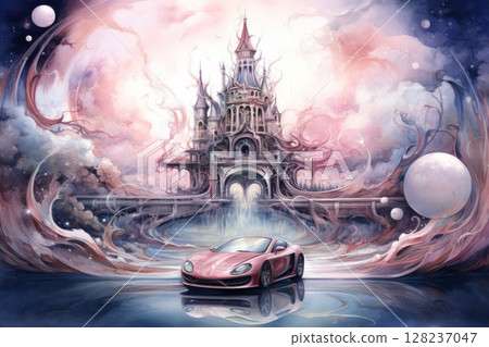 Enigmatic seers with the ability to glimpse the future - Generative AI 128237047