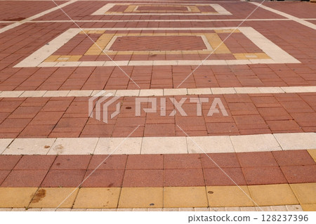 Road markings in Israel Road markings in Israel 128237396