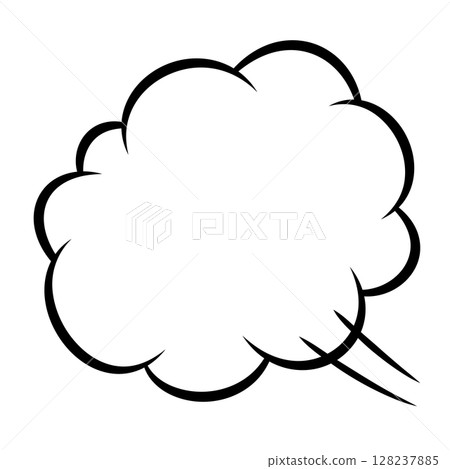 向量圖的生動的漫畫演講泡沫 向量圖的生動的漫畫演講泡沫 128237885